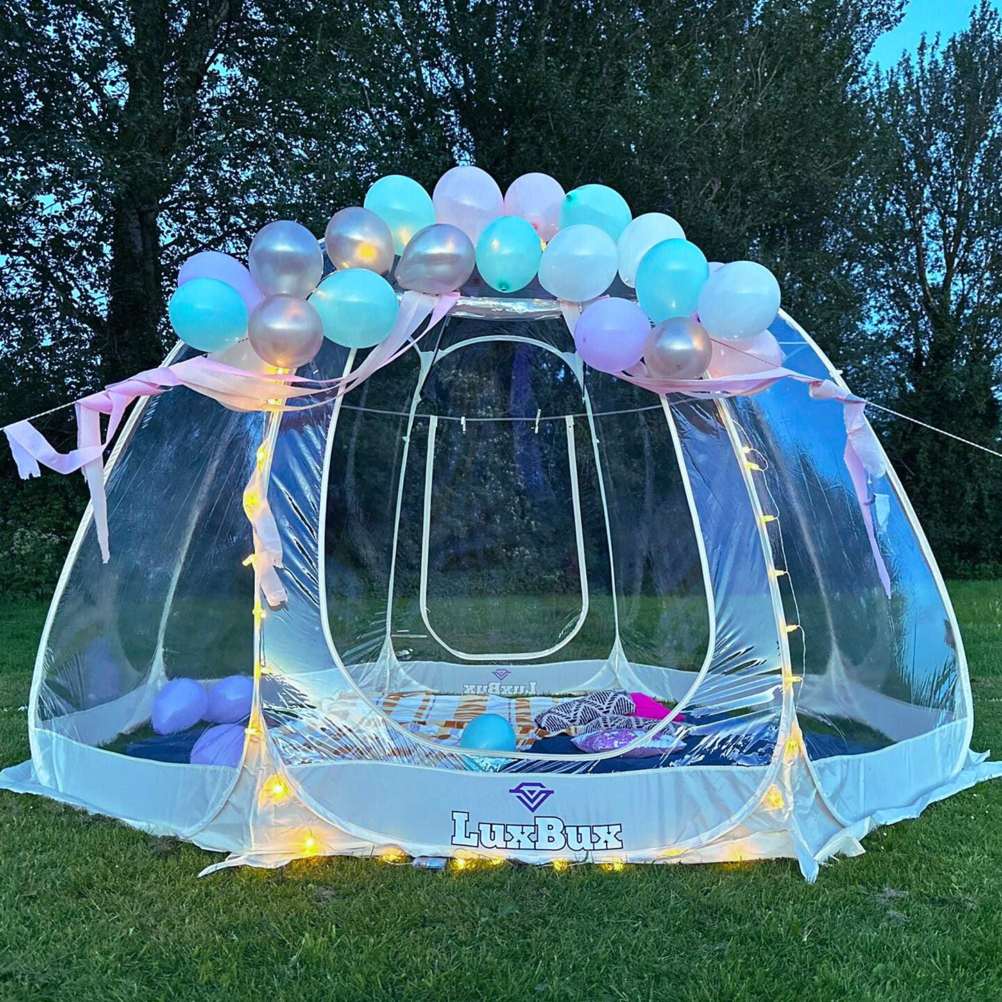 bubble tent uk LuxBux Hexagon Bubble Tent